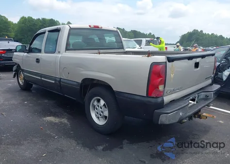 2004 Chevrolet Silverado 1500 Ls из США, поврежденный, VIN 1GCEC19T74Z287256